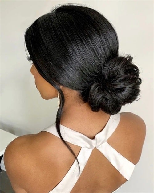Can black women wear chignon bun hairstyles?