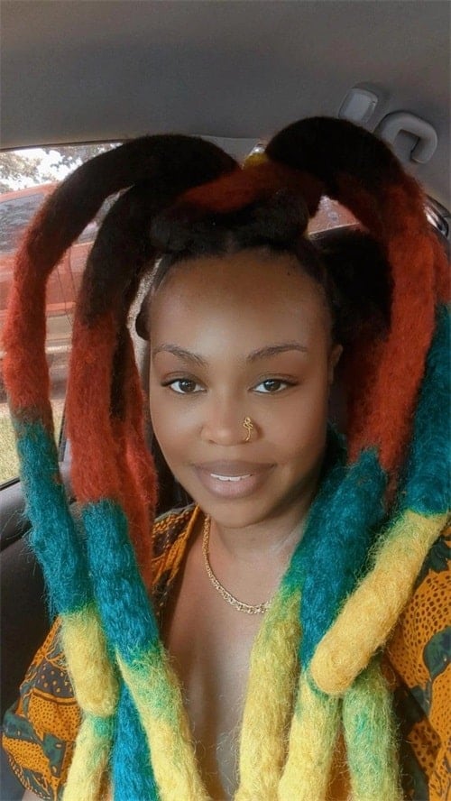 How to do wicks dreads with crochet needle?