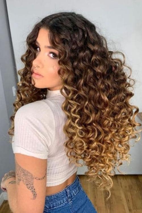 Ombre Curly Crochet Hair