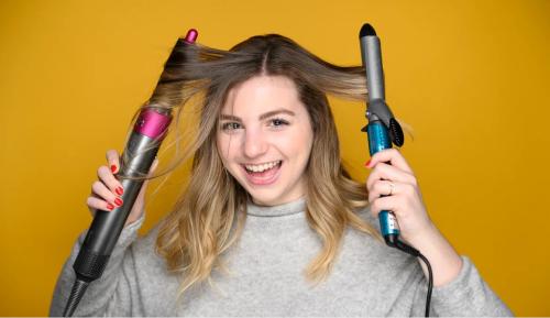curling iron size