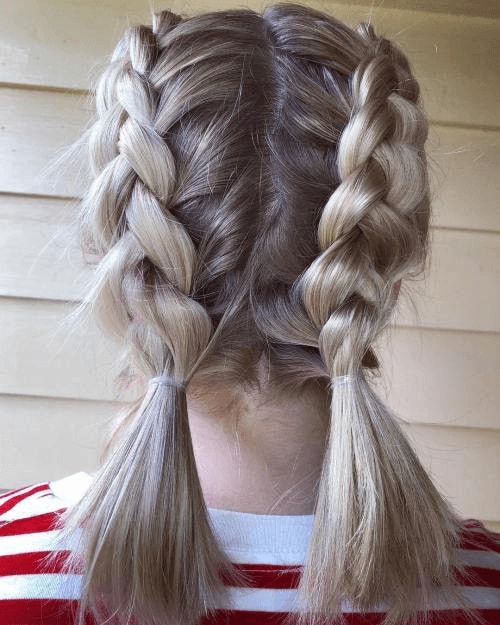 pigtail dutch braids