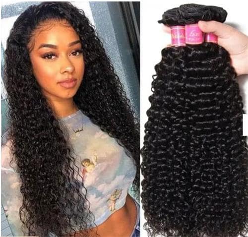 brazilain curly weave