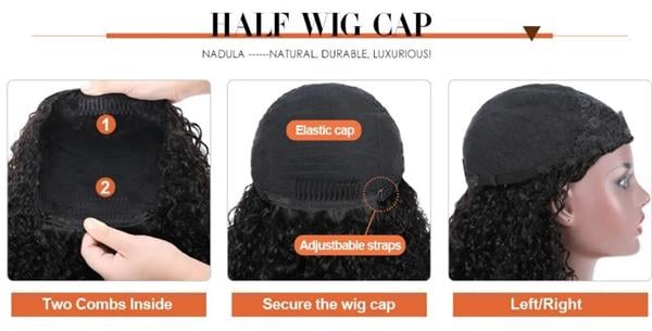 half wig cap