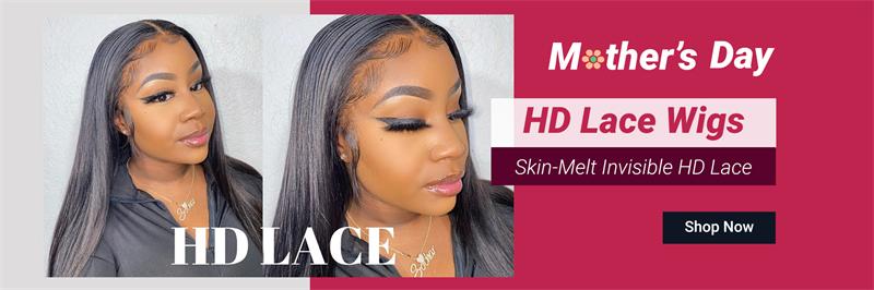 hd lace front wig