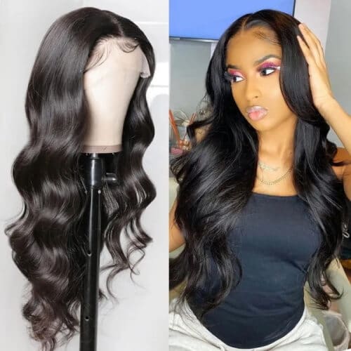 13x4 body wave lace front wig