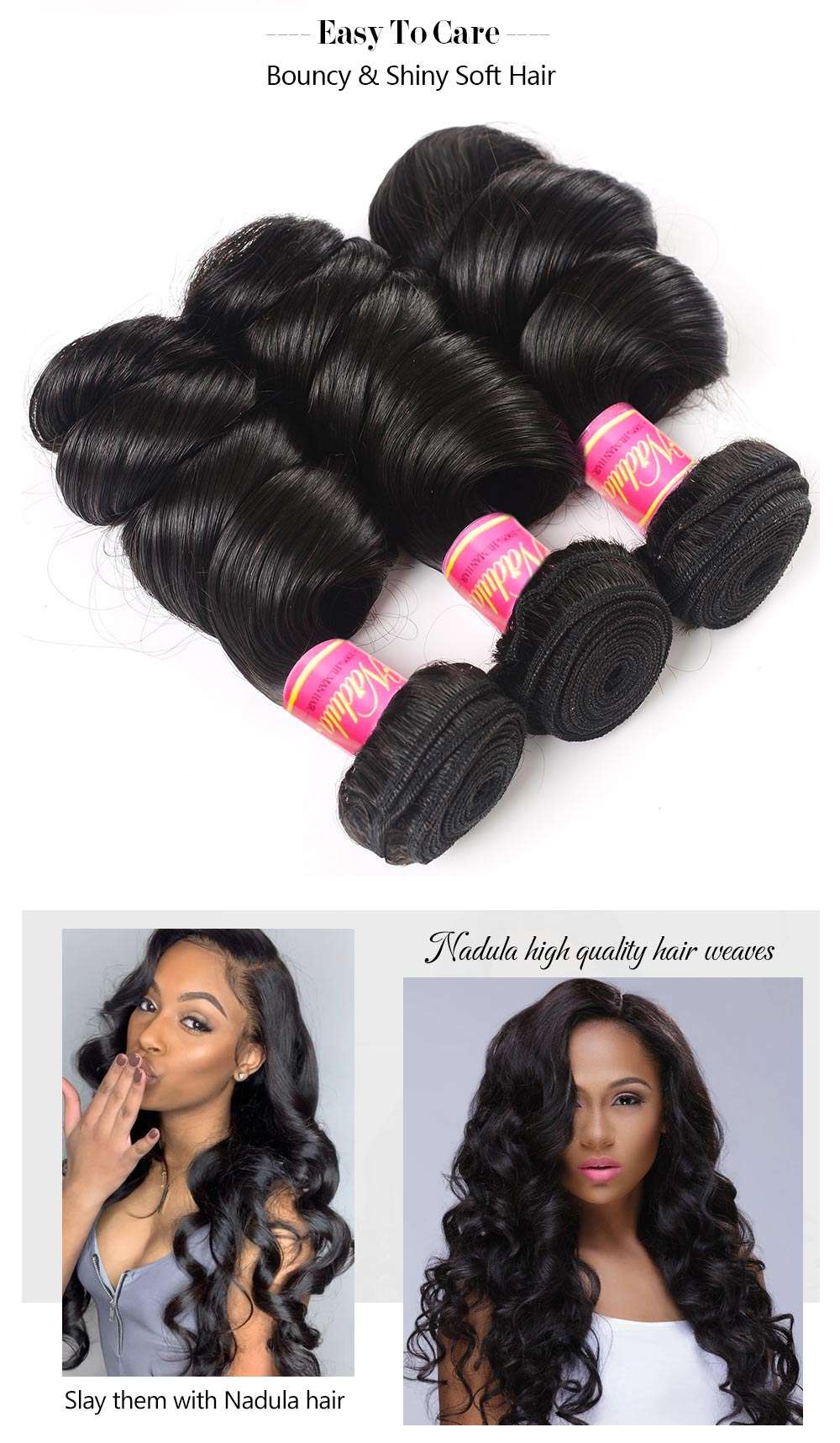 Virgin Remy Loose Wave Peruvian Hair