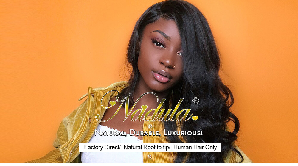 Nadula U Part Wig Body Wave Upgrade U Part Human Hair Wigs 150% Density Natural Looking Hairline