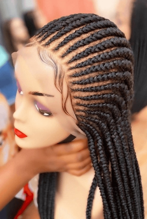 braided wigs with cornrow