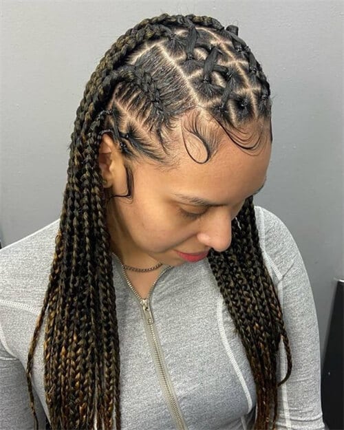 Criss-Cross Hairstyle