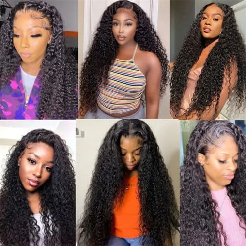 Jerry Curly Lace Front Wigs