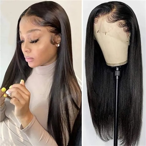 Nadula 13x4 Lace Front Wigs Straight Human Hair Wig
