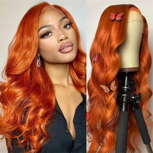 Orange Ginger Hair