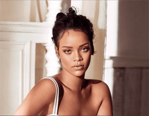 Rihanna baby hair
