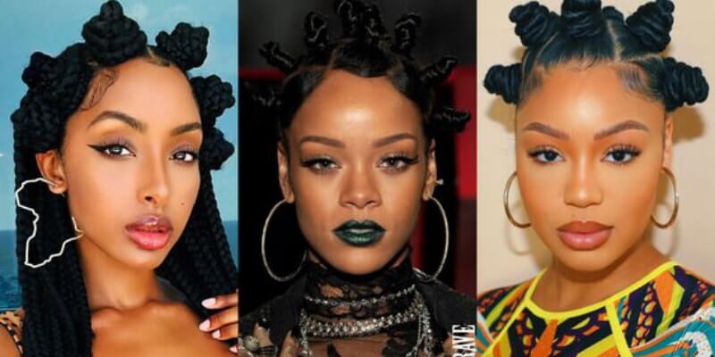  '90s Bantu Knot Hairstyles Are Back in Fashion