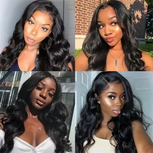 Body Wave Wig with Baby Hair