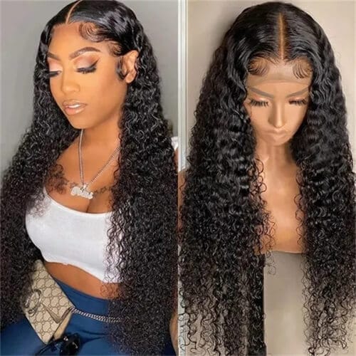 Curly 5x5 HD Swiss Lace Front Wigs