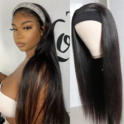 straight wigs natural look