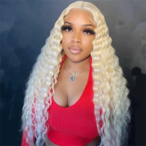 deep wave 613 blond wig