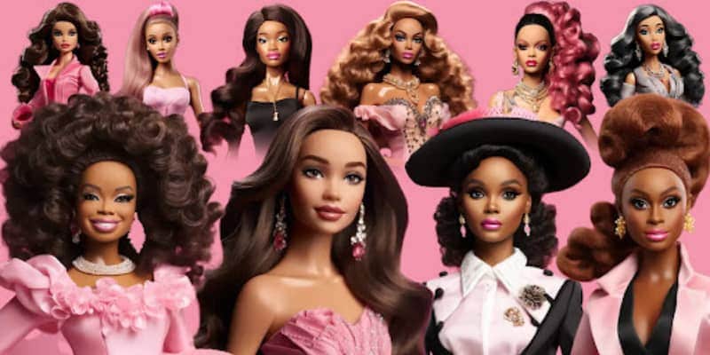 Why Celebrities Like to Try Barbie Hairstyles
